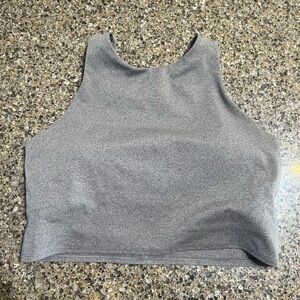 Women’s Athetica high neck sports bra- gray size medium